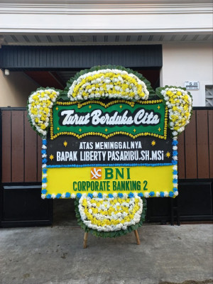 Papan Bunga Duka di Handil Bakti