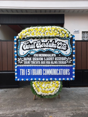 Papan Bunga Duka di Handil Bakti
